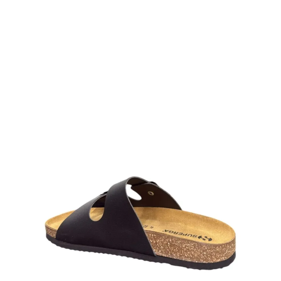 Ciabatte Donna “Superga” S31T823/SP Collezione Primavera/Estate 2025 – Nero