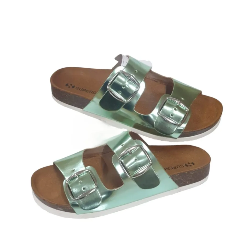 Ciabatte Donna “Superga” S31U570/SP Collezione Primavera/Estate 2025 – Verde