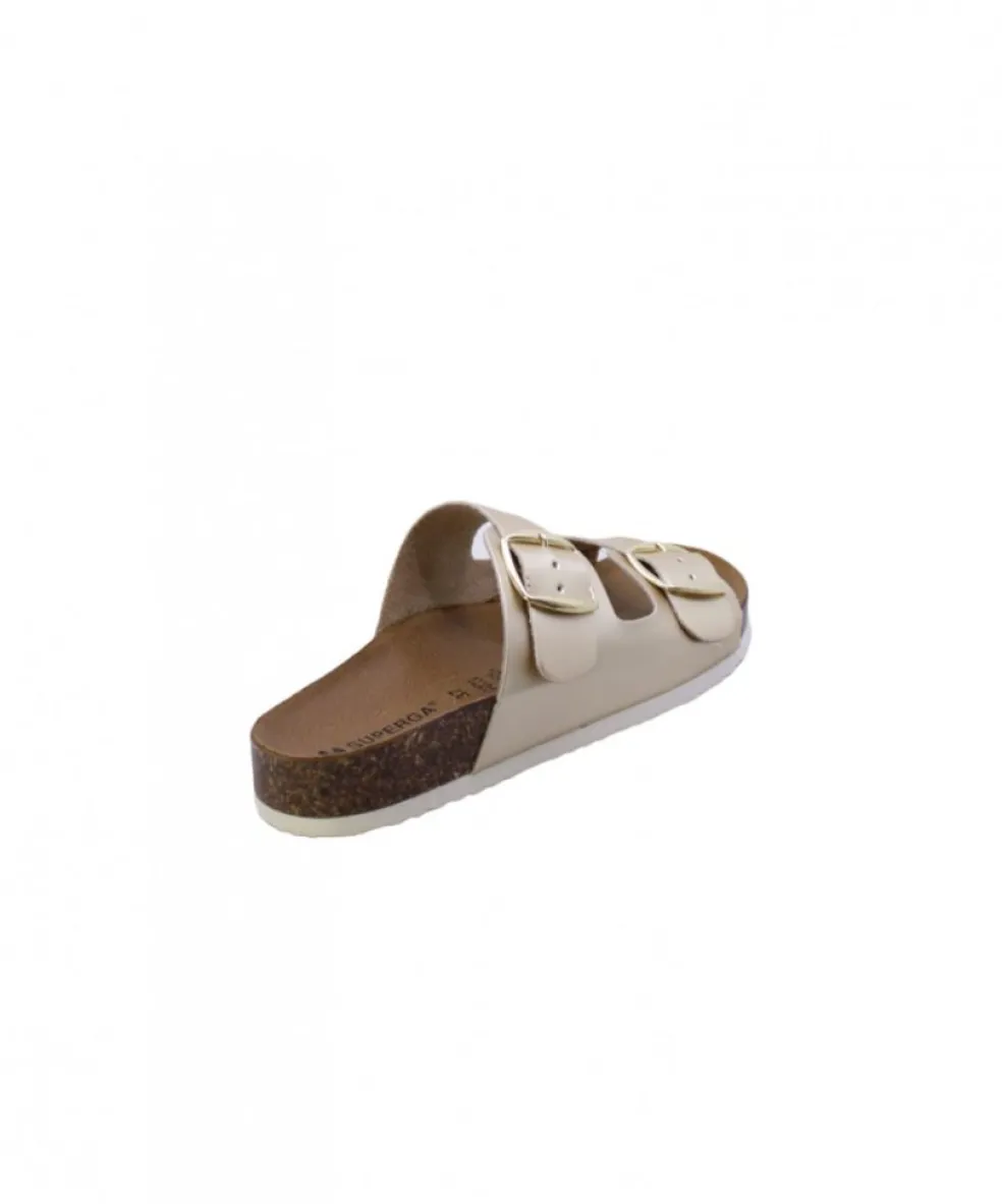 Ciabatte Donna “Superga” S31U570/SP Collezione Primavera/Estate 2025 – Platino