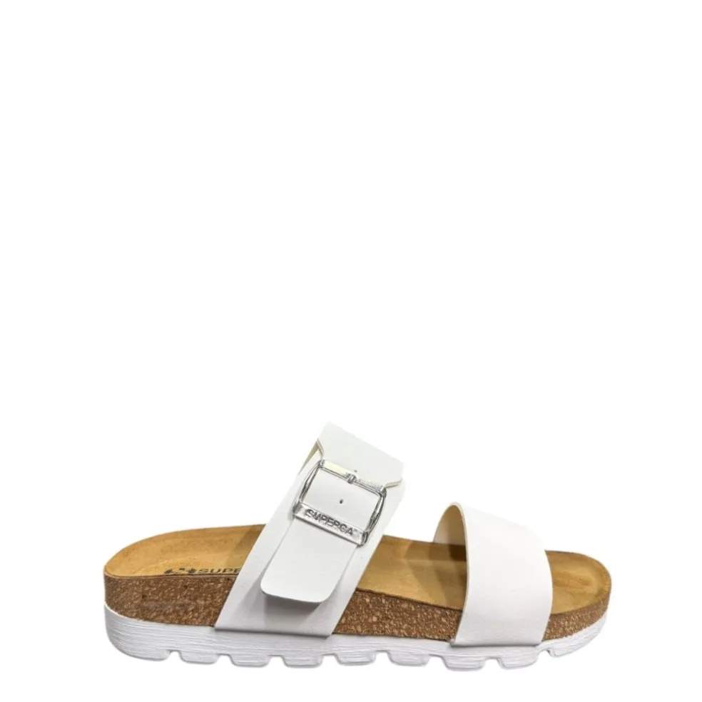 Ciabatte Donna “Superga” S31Y273/SP Collezione Primavera/Estate 2025 – Bianco