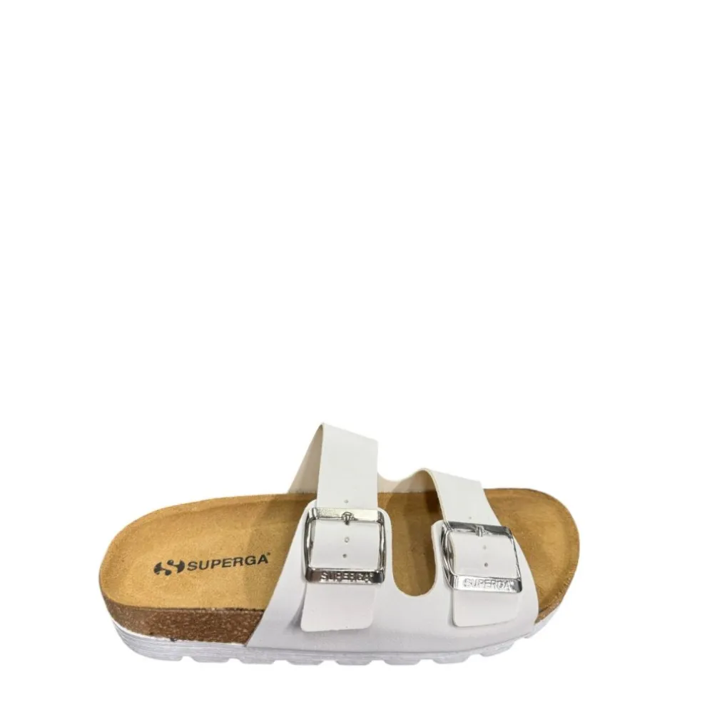 Ciabatte Donna “Superga” S31Y274/SP Collezione Primavera/Estate 2025 – Bianco