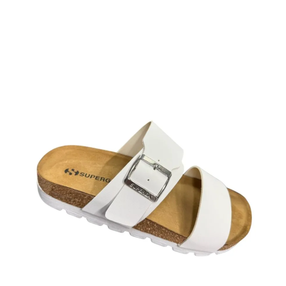 Ciabatte Donna “Superga” S31Y273/SP Collezione Primavera/Estate 2025 – Bianco
