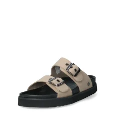 Ciabatte Uomo “Cult” CLM430500/501 Collezione Primavera/Estate 2025 – Nero/Taupe