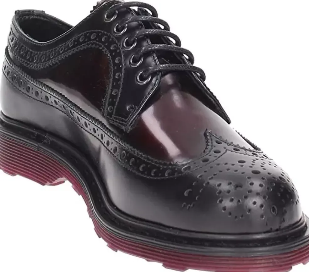 Francesine donna “Cult” CLE102631 Collezione Autunno/Inverno 2024/2025 – Nero e bordeaux