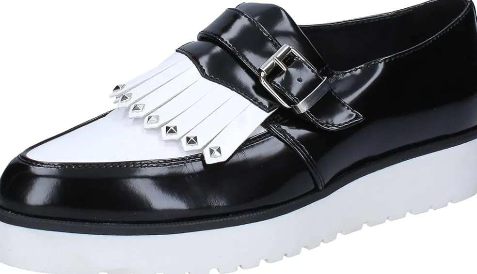 Inglesine donna “Cult” CLE102108 Collezione Primavera/Estate 2025 – Bianco e nero