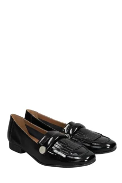 Mocassini Donna “Carmens” 53293 Collezione Primavera/Estate 2025 In Vernice – Nero