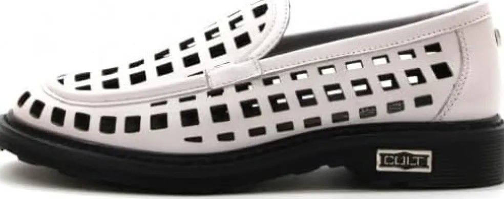 Mocassini donna “Cult” CLW325400/401 Collezione Primavera/Estate 2025 – Nero/Bianco