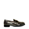 Mocassini donna “Love Moschino” JA10172G1LJE0900 specchio Collezione Autunno/Inverno 2024/2025 – Platino