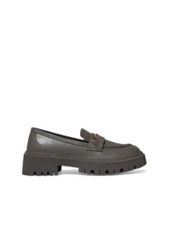 Mocassini donna “Patrizia Pepe” PPJ803 Collezione Autunno/Inverno 2024/2025 – Nero/Fango/T.Moro
