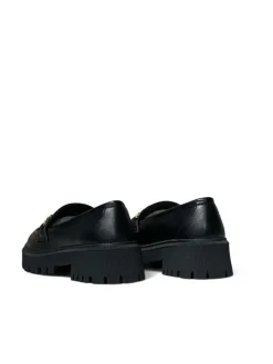 Mocassini donna “Patrizia Pepe” PPJ803 Collezione Autunno/Inverno 2024/2025 – Nero/Fango/T.Moro