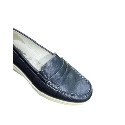 Mocassino Donna “Imac” 555290 Collezione Primavera/Estate 2025 – Beige/Blu