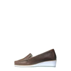 Mocassino Donna “Novaflex” NEIVE001 Collezione Primavera/Estate 2025 – Blu/Cuoio