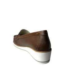 Mocassino Donna “Novaflex” NEIVE001 Collezione Primavera/Estate 2025 – Blu/Cuoio