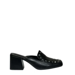 Sabot donna “Braccialini” BB60 Collezione Primavera/Estate 2025 con borchie – Nero/Bianco/Nude