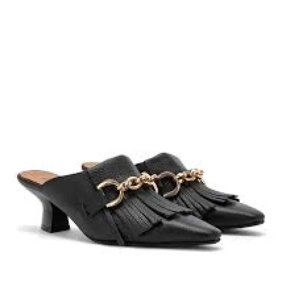 Sabot Donna “Carmens” 53274 Collezione Primavera/Estate 2025 – Nero/Talco