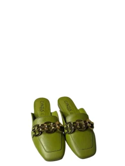 Sabot donna “Cinzia Soft” PF49811 Collezione Primavera/Estate 2025 Verde/Nero