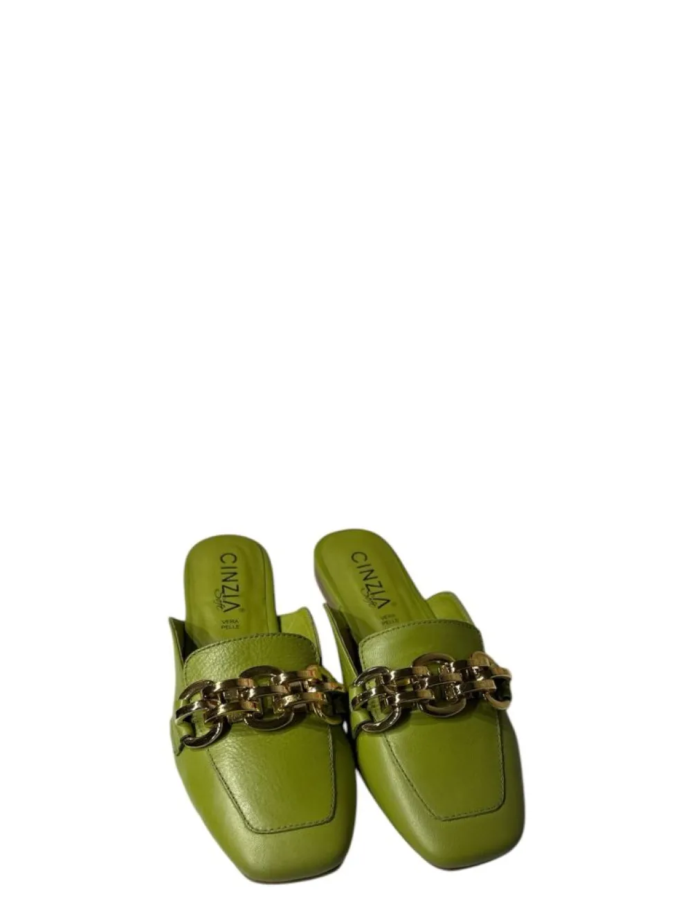 Sabot donna “Cinzia Soft” PF49811 Collezione Primavera/Estate 2025 Verde/Nero
