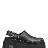 Sabot donna “Cult” CLW365900 Collezione Primavera/Estate 2025 con borchie – Nero