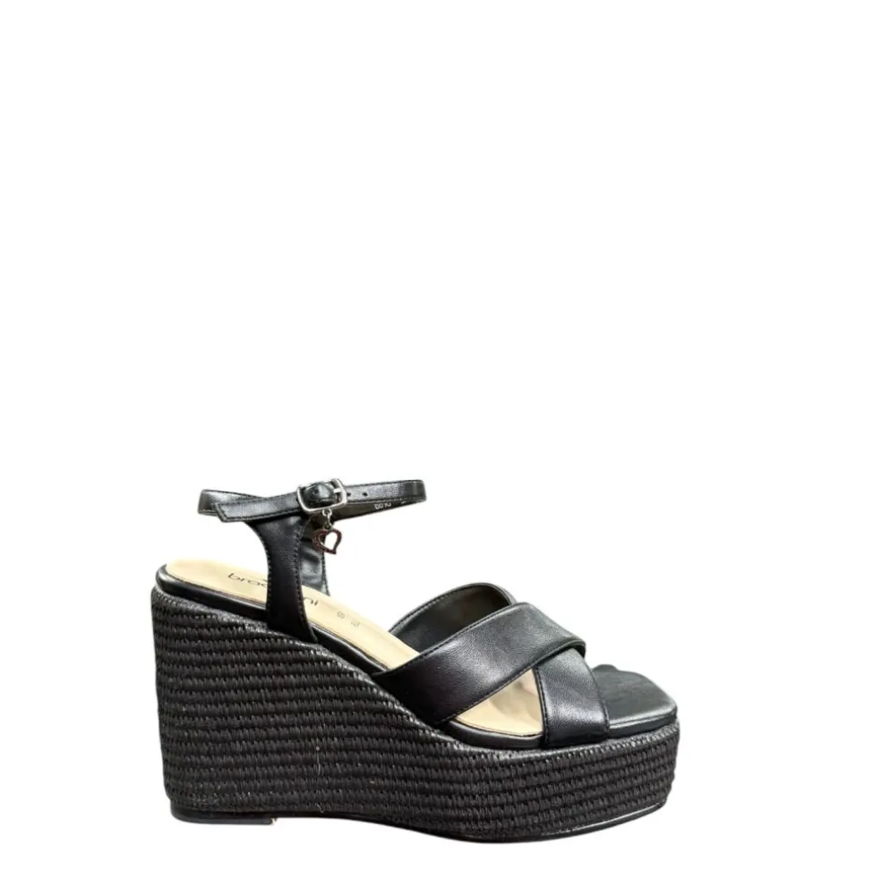 Sandali Donna “Braccialini” BB90 Collezione Primavera/Estate 2025 – Nero