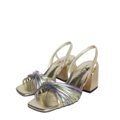 Sandali Donna “Braccialini” BB53 Collezione Primavera/Estate 2025 – Bronzo Multi/Oro Multi