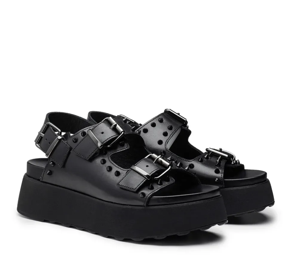 Sandali donna “Cult” CLW386600 Collezione Primavera/Estate 2025 – Nero