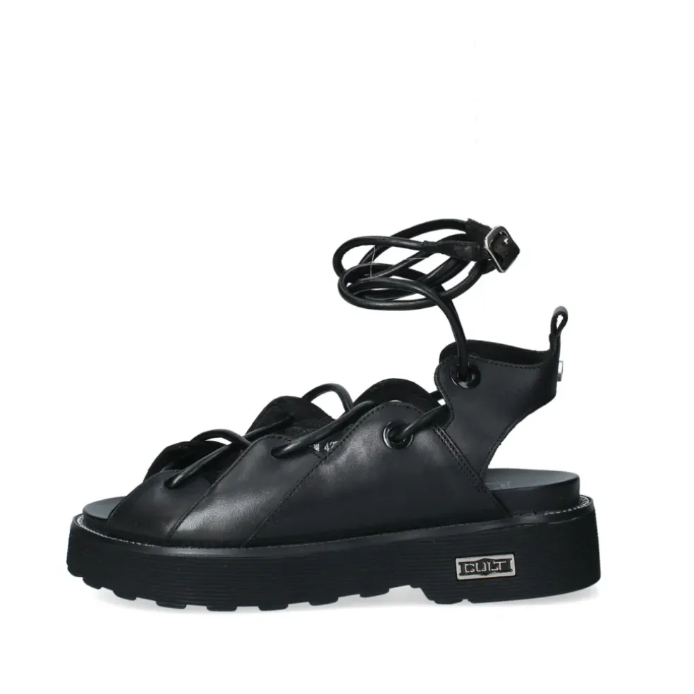 Sandali donna “Cult” CLW428600 Collezione Primavera/Estate 2025 – Nero