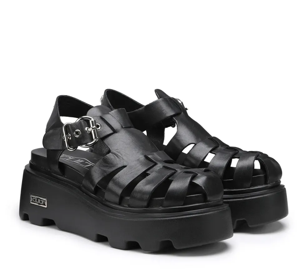 Sandali donna “Cult” CLW365700/701 Collezione Primavera/Estate 2025 – Nero/Bianco