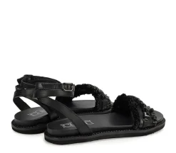 Sandali donna “Cult” CLW427600 Collezione Primavera/Estate 2025 – Nero