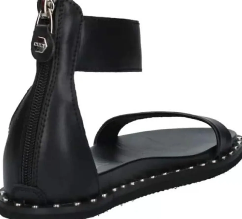 Sandali donna “Cult” CLW388500/502 Collezione Primavera/Estate 2025 – Nero/Caramel