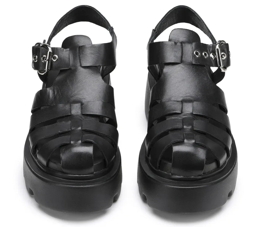 Sandali donna “Cult” CLW365700/701 Collezione Primavera/Estate 2025 – Nero/Bianco