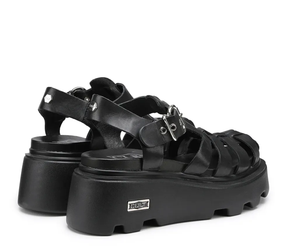 Sandali donna “Cult” CLW365700/701 Collezione Primavera/Estate 2025 – Nero/Bianco