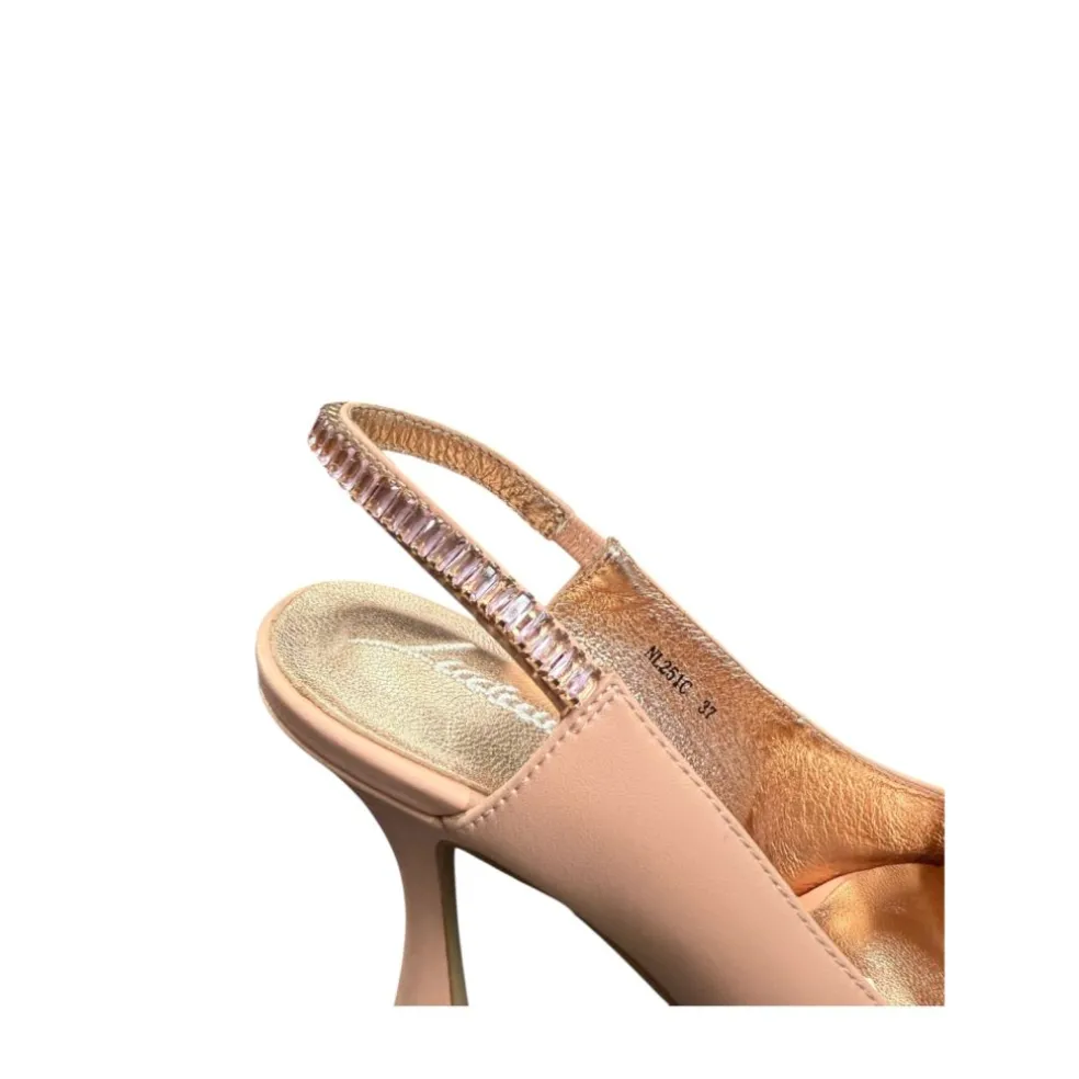 Sandali Donna “Luciano Barachini” NL251C Collezione Primavera/Estate 2025 – Rosa Cipria
