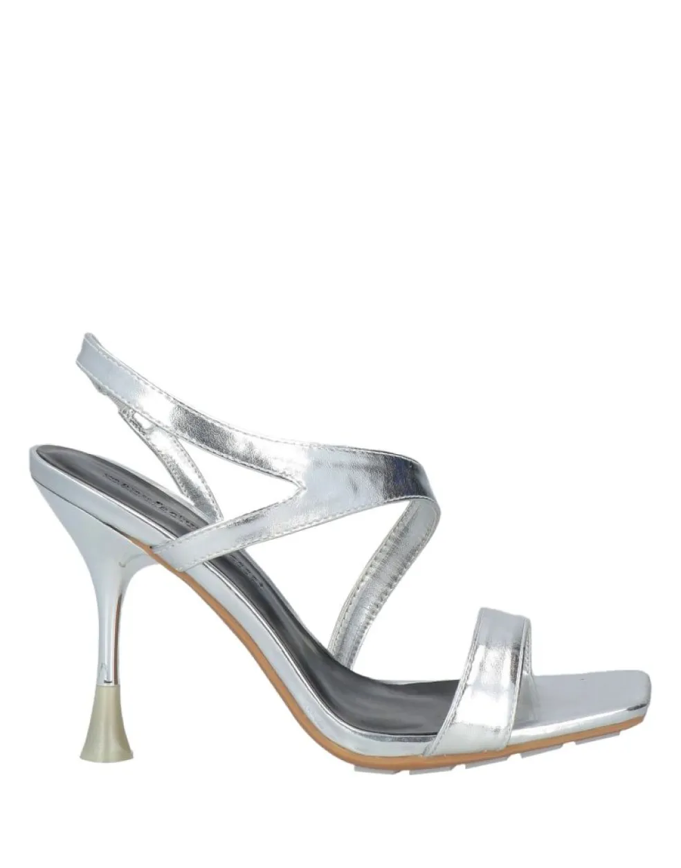 Sandali donna “Manufacture Dessai” V0573 Collezione Primavera/Estate 2025 Laminato – Platino/Argento