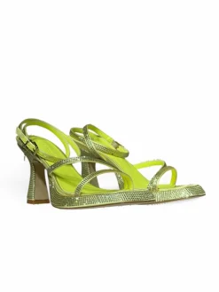 Sandali donna “Manufacture Dessai” BO1918 Collezione Primavera/Estate 2025 – Giallo/Nero