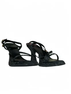 Sandali donna “Manufacture Dessai” BO1918 Collezione Primavera/Estate 2025 – Giallo/Nero