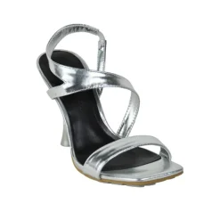 Sandali donna “Manufacture Dessai” V0573 Collezione Primavera/Estate 2025 Laminato – Platino/Argento