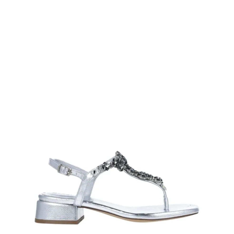Sandali donna “Menbur” 25154 Collezione Primavera/Estate 2025 – Argento