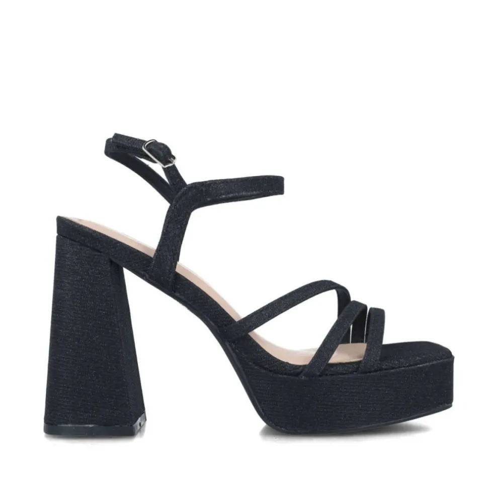 Sandali donna “Menbur” 24081 Collezione Primavera /Estate 2025 – Nero