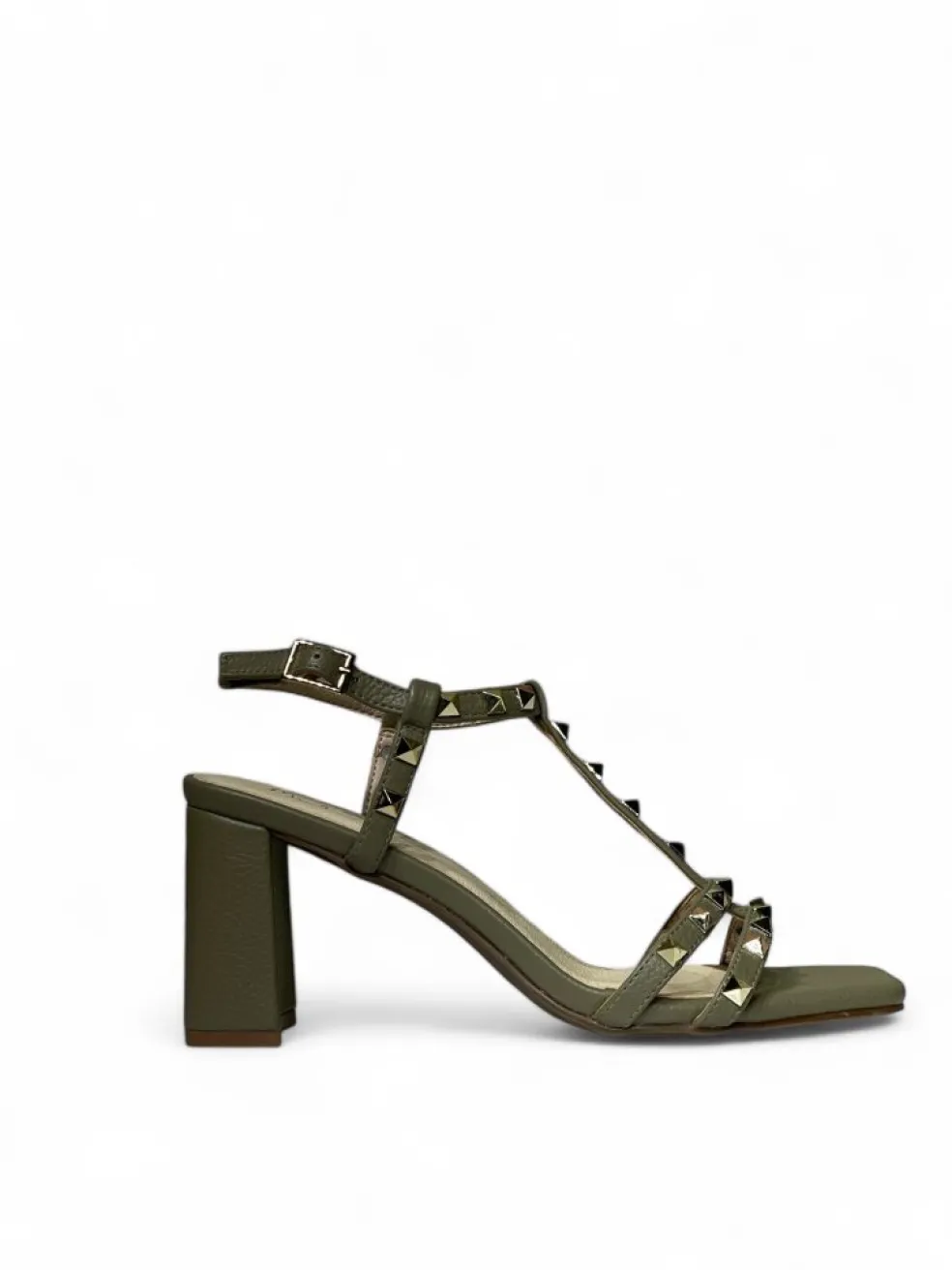 Sandali donna “Menbur” 23866 Collezione Primavera/Estate 2025 – Ruggine/Verde/Burro