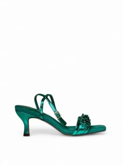 Sandali donna “Menbur” 23980 Collezione Primavera/Estate 2025 – Verde/Fucsia