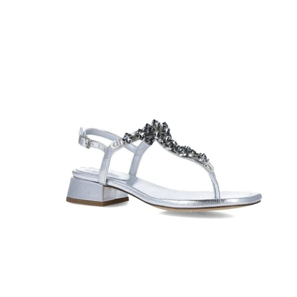 Sandali donna “Menbur” 25154 Collezione Primavera/Estate 2025 – Argento
