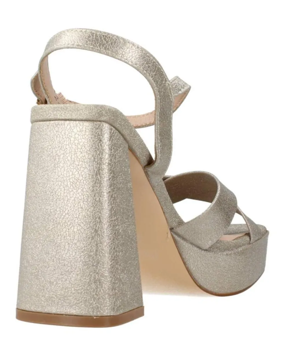 Sandali donna “Menbur” 24032 Collezione Primavera/Estate 2025 – Oro