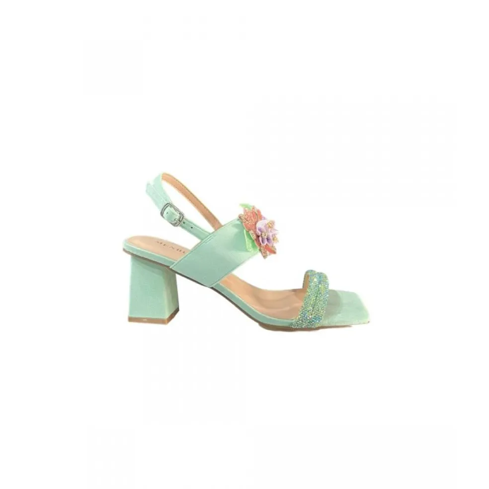 Sandali donna “Menbur” 24014 Collezione Primavera/Estate 2025 – Menta/Lilla