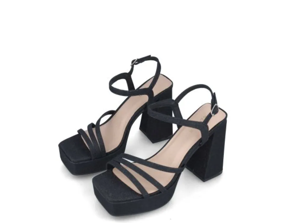 Sandali donna “Menbur” 24081 Collezione Primavera /Estate 2025 – Nero
