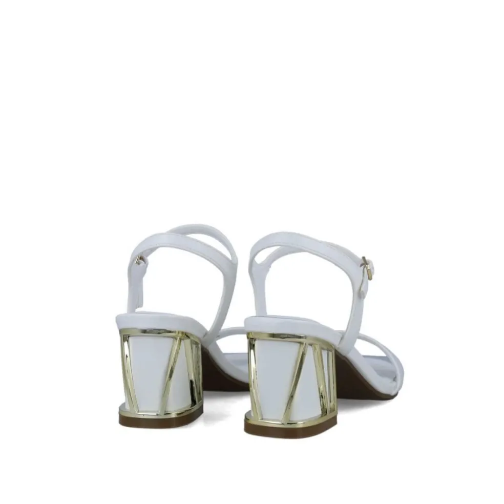 Sandali donna “Menbur” 23738 Collezione Primavera/Estate 2025 – Bianco