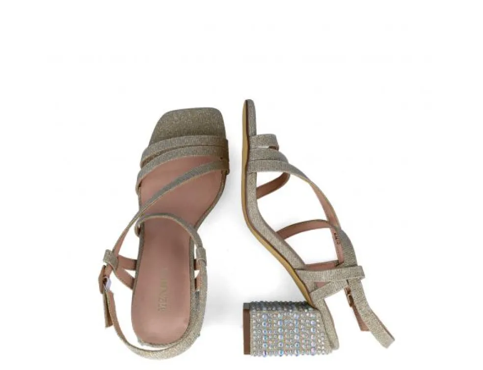 Sandali donna “Menbur” 23215 Collezione Primavera /Estate 2025 – Oro