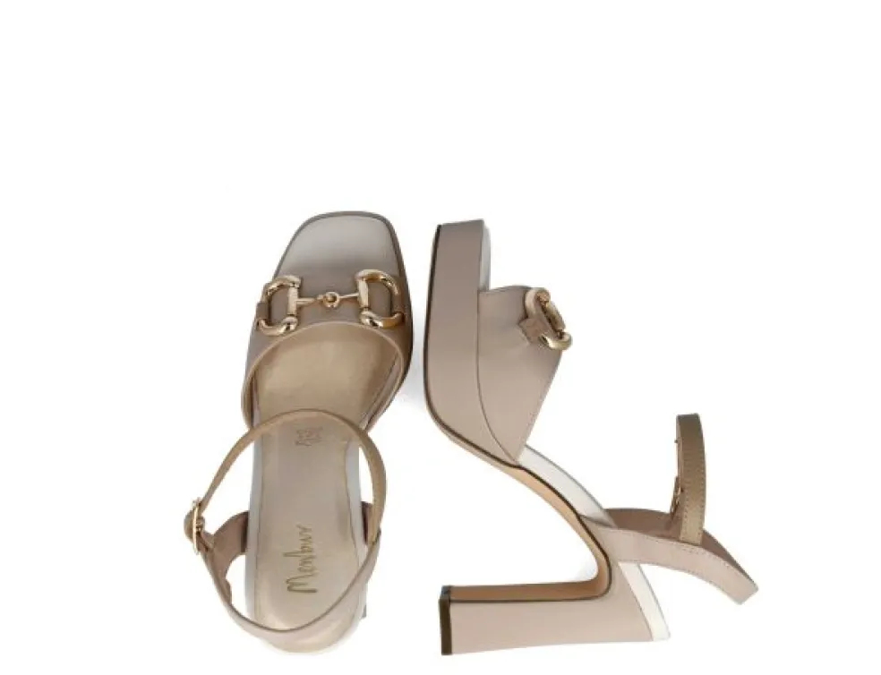 Sandali donna “Menbur” 24065 Collezione Primavera /Estate 2025 – Beige