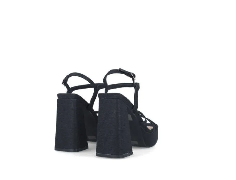 Sandali donna “Menbur” 24081 Collezione Primavera /Estate 2025 – Nero