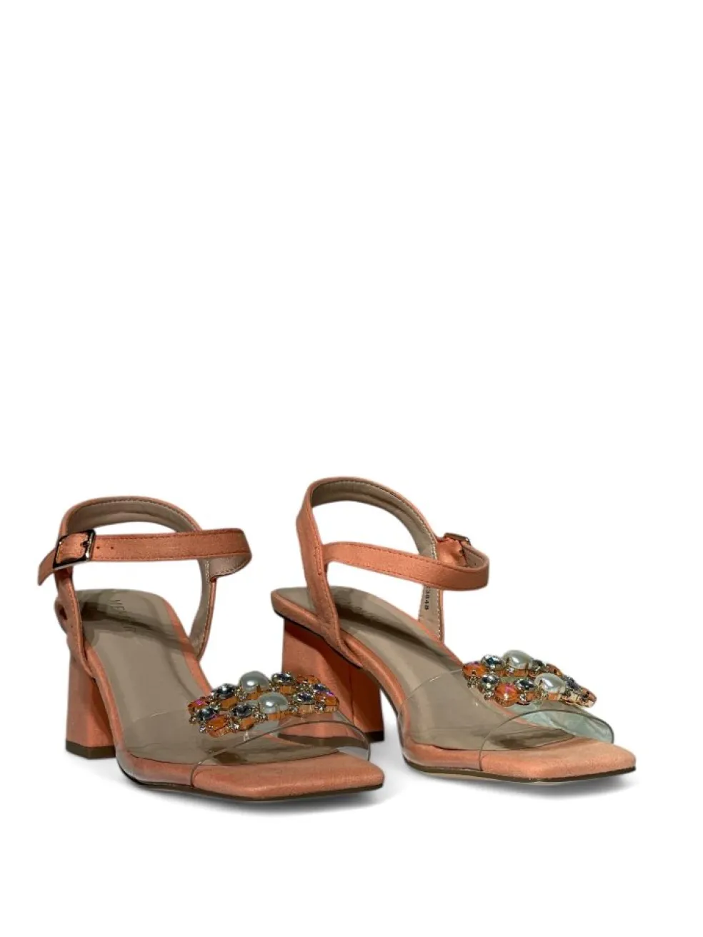 Sandali donna “Menbur” 23848 Collezione Primavera/Estate 2025 – Pesca/Giallo