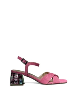 Sandali donna “Menbur” 23655 Collezione Primavera/Estate 2025 – Lilla/Pesca/Fucsia/Giallo Paglierino